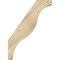 Ekena Millwork 6"W x 22"D x 30"H Funston Rough Sawn Knee Brace, Douglas Fir BRC06X22X30FST00RDF - alternate 3